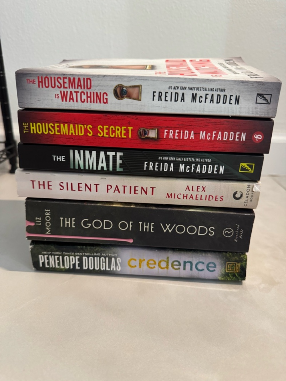 Thriller books bundle-6 books